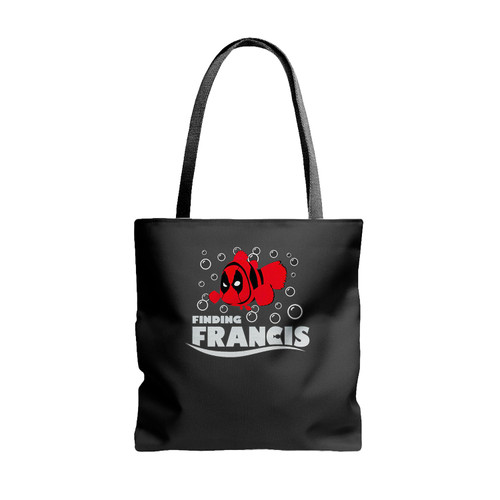 Finding Francis Funny Deadpool Fan Inspired Clown Fish Tote Bags