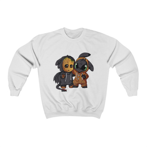Groot And Toothless Unisex Sweatshirt