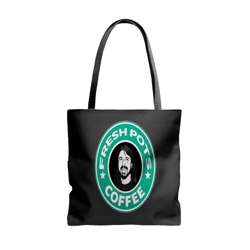 Fresh Pots Dave Ghrol Coffee Starbucks Parody Tote Bags Fresh Pots Dave Ghrol Coffee Starbucks Parody Tote Bags