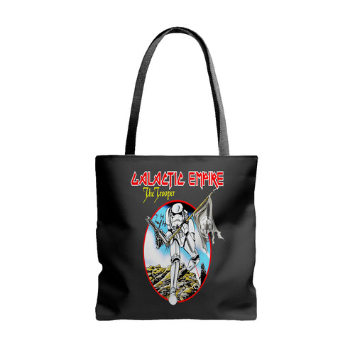 Galactic Empire The Trooper 10 12 Tote Bags