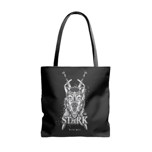 Game Of Thrones Winter Is Coming Stark Tote Bags