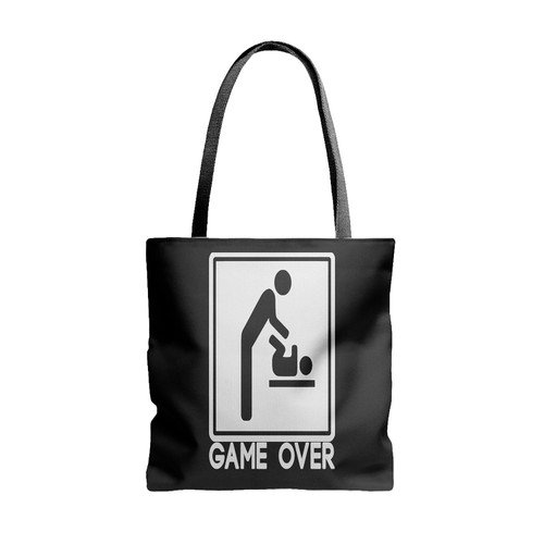 Game Over Emoticons Tote Bags
