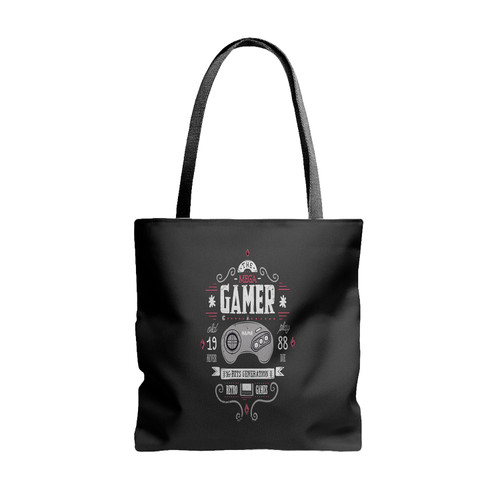 Gamer Retro Games Tote Bags
