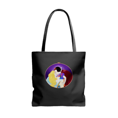 Gay Fairytale Disney Princess Kissing Tote Bags