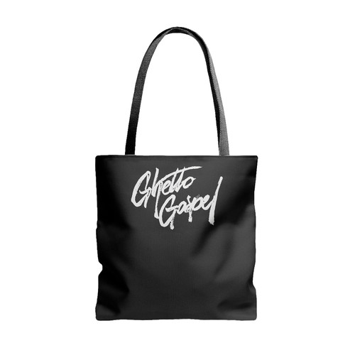 Ghetto Gospel Logo Tote Bags