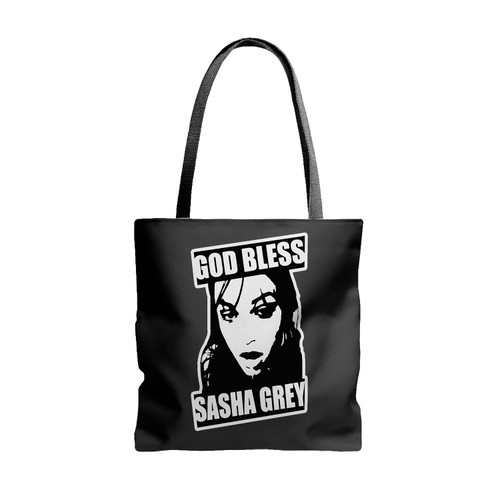 God Bless Sasha Grey V3 Tote Bags