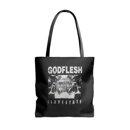 Godflesh Slavestate Tote Bags