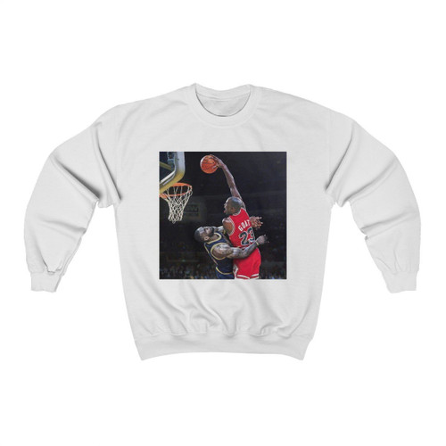 Michael Jordan Dunk On Lebron James Unisex Sweatshirt Michael Jordan Dunk On Lebron James Unisex Sweatshirt