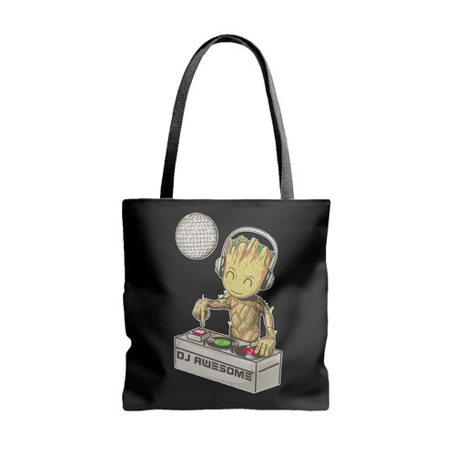 Groot Awesome Dj Tote Bags