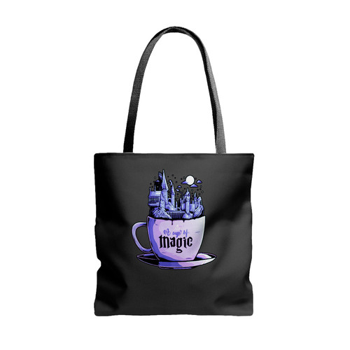 Harry Potter A Cup Of Magic Tote Bags