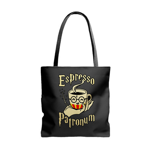 Harry Potter Espresso Patronum Tote Bags