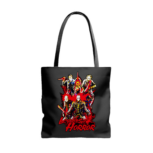 Horror Chucky Freddy Krueger Michael Myers Halloween Jason Voorhees Tote Bags