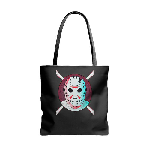 Horror Jason Voorhees Tote Bags