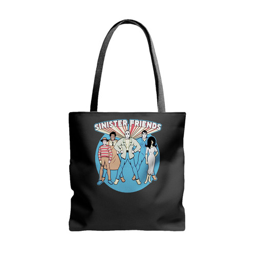 Horror Sinister Friends Halloween Tote Bags