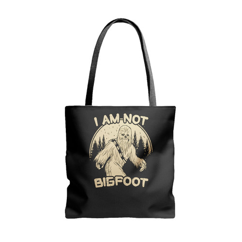 I Am Not Bigfoot Collection Brown Tote Bags