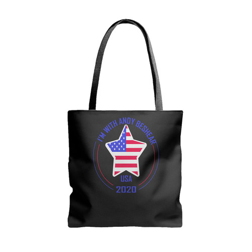I Am With Andy Beshear Kentucky 2020 Tote Bags