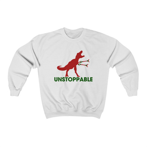 Unstoppable T-Rex Unisex Sweatshirt