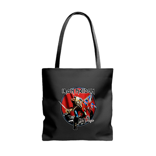 Iron Maiden California Highway Tote Bags
