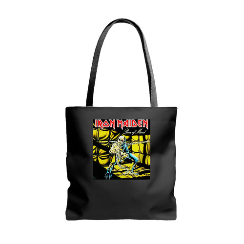 Iron Maiden Rock Music Metal Trooper Book Of Souls Killers Tote Bags