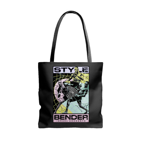 Israel Adesanya Style Bender Team Ufc Tote Bags