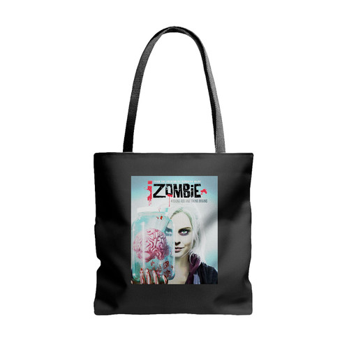 Izombie Poster Tote Bags
