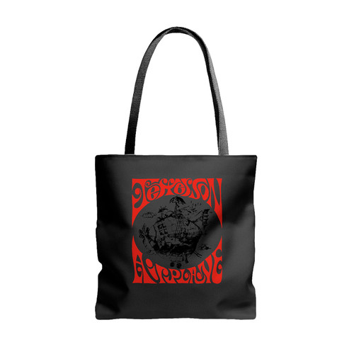 Jefferson Airplane Psychedelic Rock Tote Bags
