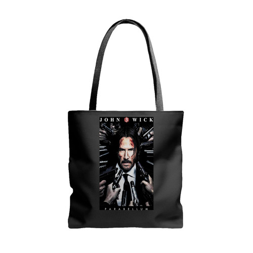 John Wick Keep Calm And Stay Focus Tote Bags