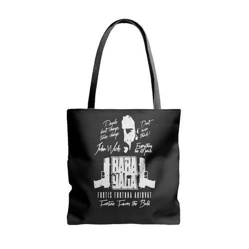 John Wick Parabellum Chapter Three Baba Yaga Tote Bags