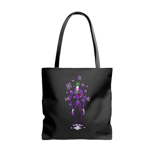 Joker The God Of A New Arkham City Tote Bags