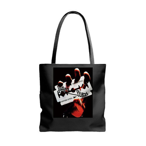 Judas Priest British Steel Album Cover Tote Bags