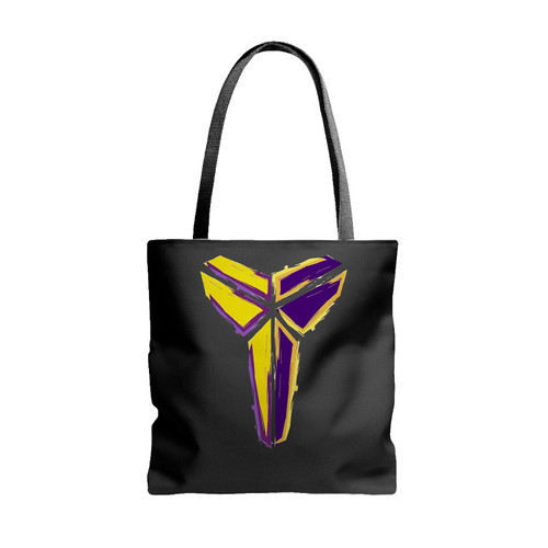 Kobe Bryant Logo Nba Tote Bags