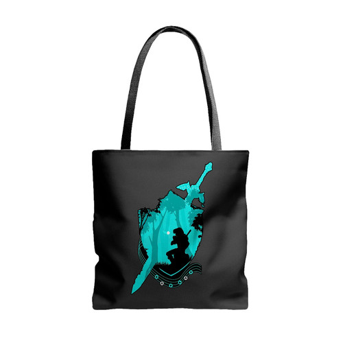 Legend Of Zelda Song Of Time Tote Bags