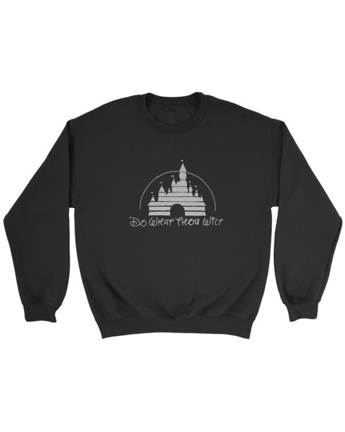 Disney Logo Do What You Wilt Sweatshirt