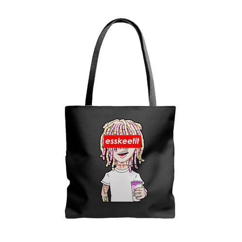 Lil Pump Esskeetit Tote Bags