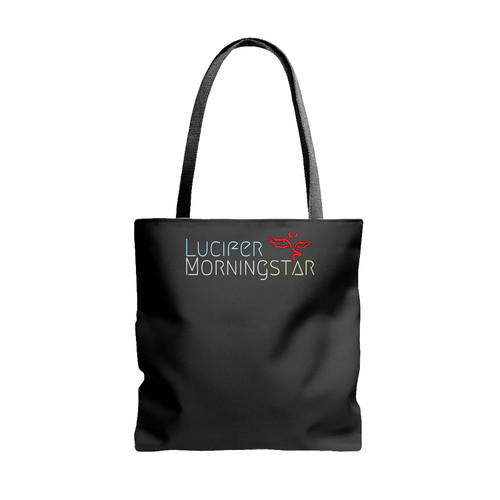 Lucifer Morningstar Tote Bags