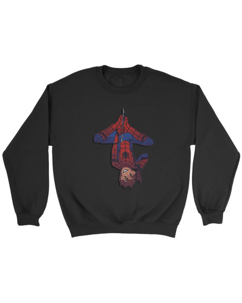Goofy Spiderman Sweatshirt