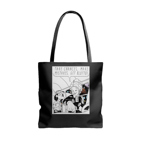 Make Mistakes Get Blotto Tote Bags