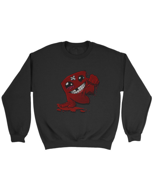 Happy Super Meat Boy Sweatshirt