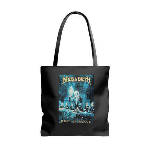 Megadeth Rust In Peace Tote Bags
