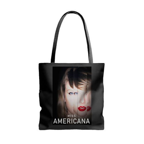 Miss Americana Poster Cover Tote Bags