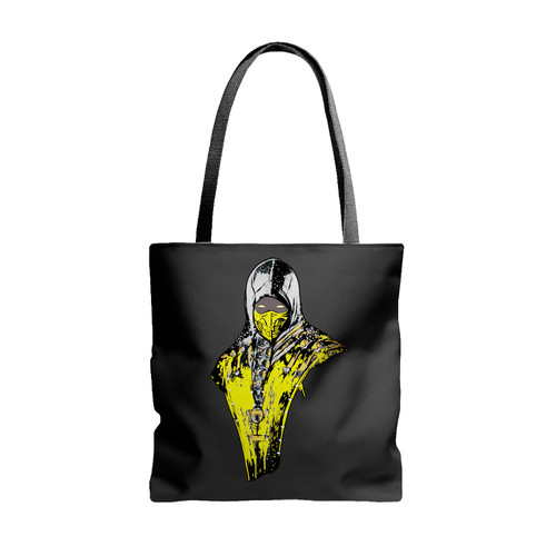 Mortal Kombat Mortal Fire Tote Bags