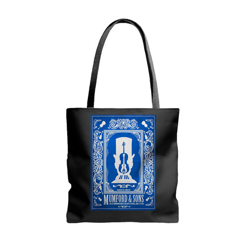 Mumford And Sons Poster Manchester Tenesse Tote Bags