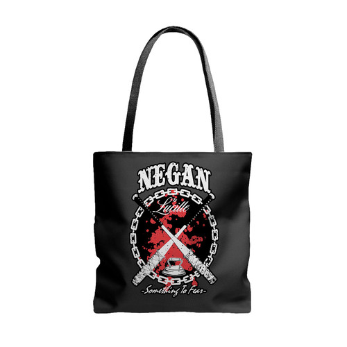 Negan Adn Lucille Tote Bags