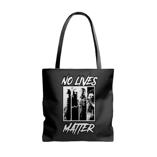 No Lives Matter Slashers Michael Myers Halloween Horror Scary Tote Bags