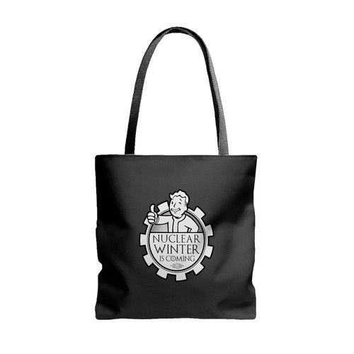 Nuclear Winter Is Coming Tote Bags