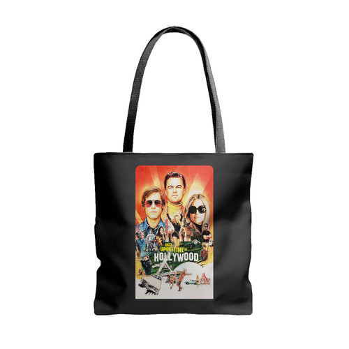 Once Upon A Time In Hollywood Poster Tote Bags