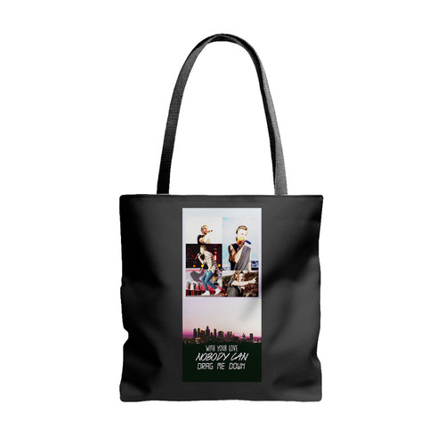 One Direction Drah Me Down Concert Tote Bags