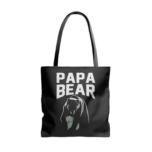 Papa Bear Tote Bags
