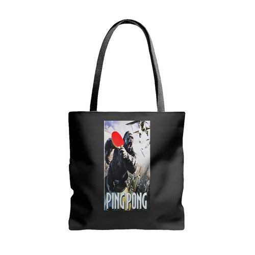 Ping Pong King Kong Tote Bags Ping Pong King Kong Tote Bags