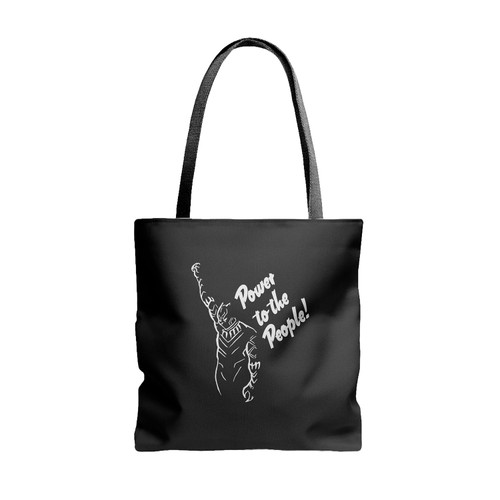 Power To Wakanda Tote Bags